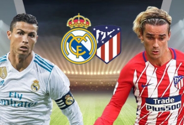 Kết quả Real Madrid vs Atletico Madrid: Hòa đáng tiếc