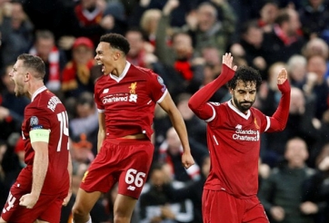 Salah 'lên thần', Liverpool thắng Roma với tỉ số khó tin