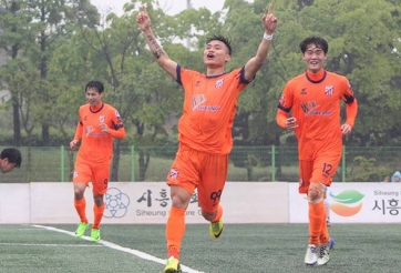 Cựu sao U23 Việt Nam lại tỏa sáng tại Hàn Quốc