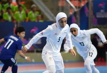Đả bại Nhật Bản, nữ Iran vô địch giải futsal châu Á