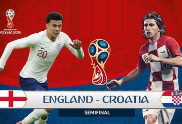 Anh vs Croatia: Định mệnh sẽ đưa Tam sư vào chung kết?