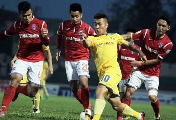 BXH V-League ngày 18/9: SLNA lỡ cơ hội đáng tiếc