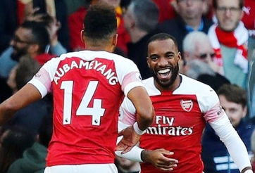 Lacazette lập công, Arsenal thắng cách biệt Everton