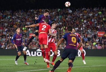 Mất người, Barca “hụt chết” trước Girona