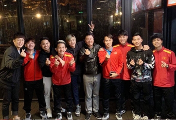 Văn Thanh hội ngộ Công Phượng, Xuân Trường tại Hàn Quốc