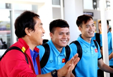 ĐT Việt Nam có mặt tại Lào, quyết thắng trận ra quân