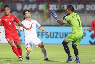Hòa đáng tiếc Myanmar, Việt Nam lỡ vé sớm vào bán kết