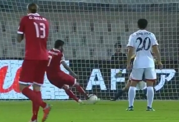 Bàn thắng vươn lên dẫn trước 3-1 của Li Băng