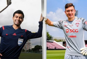 Sự đối lập hài hước giữa Đặng Văn Lâm và hung thần lứa U23