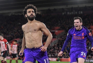 Salah tỏa sáng, Liverpool trở lại ngôi đầu