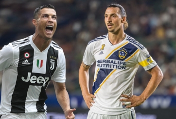 Ibrahimovic trở lại Italia đối đầu Ronaldo?