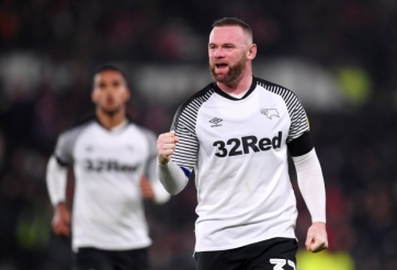 VIDEO: Siêu phẩm đá phạt của Rooney cho Derby County
