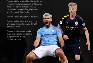 Aguero đại chiến Zinchenko trên FIFA 20: Ai đẳng cấp hơn?