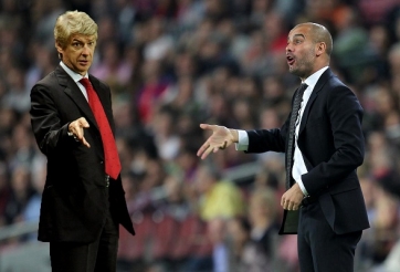 Pep Guardiola lên tiếng 'công kích' HLV Wenger