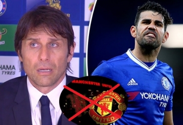 Bị Mourinho ngó lơ, Costa chờ Conte 'phán xử'
