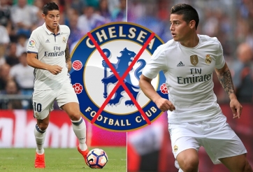 Chelsea ngó lơ, James Rodriguez chưa 'biết đi đâu về đâu'