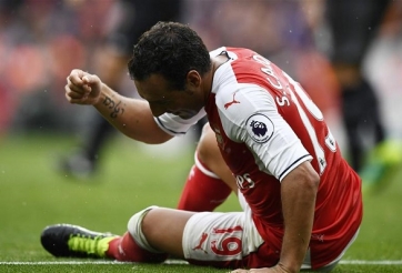 Tái phát chấn thương, sao Arsenal nghỉ cả mùa 2017/18