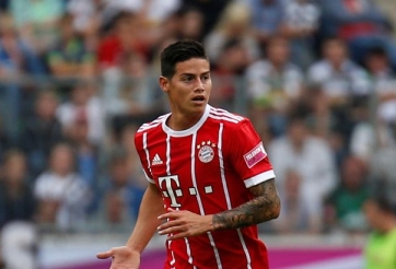 Tin bóng đá 16/7: James đã có danh hiệu đầu tiên tại Bayern