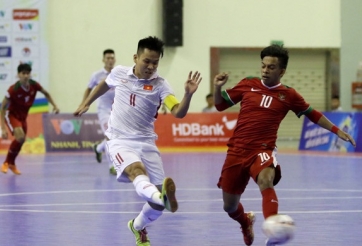 Link xem trực tiếp futsal Myanmar vs Indonesia 16h00 