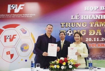 Báo Anh bất ngờ khi Ryan Giggs chính thức làm 'sếp' tại PVF