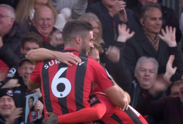 Bournemouth để Southampton cầm hòa đáng tiếc trên sân nhà