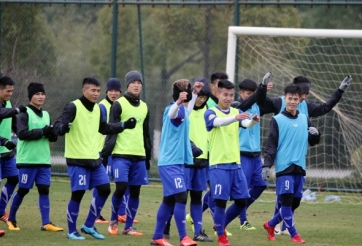 U23 Việt Nam được tặng quà đặc biệt tại Trung Quốc