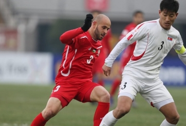 U23 Triều Tiên chia điểm với U23 Palestine ở lượt trận thứ 2