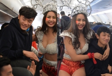 VFF chính thức trả lời sự cố người mẫu bikini trên máy bay U23 VN