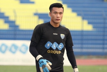 Thủ môn Bùi Tiến Dũng sẽ thi đấu AFC Cup ngay tại Mỹ Đình