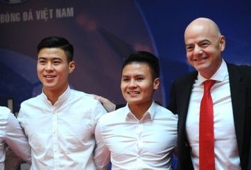 Chủ tịch FIFA ấn tượng U23, nói về cơ hội Việt Nam dự World Cup