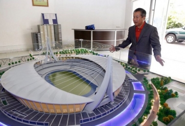 Nước láng giềng Việt Nam xây sân vận động lớn thứ 2 Châu Á