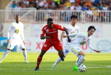 CLB Hải Phòng làm điều chưa từng có trong trận đấu với HAGL