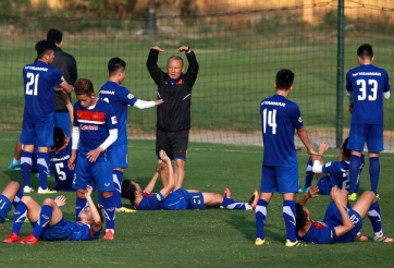 HLV Park Hang Seo công bố danh sách 23 cầu thủ đấu Jordan