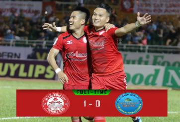 Ghi 2 bàn vẫn thua đội Công Vinh 0-1, HLV đội khách oán trách trọng tài