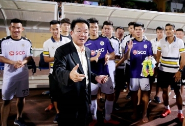 Bầu Hiển nói gì khi Hà Nội loại quân Bầu Đức khỏi Cup QG?