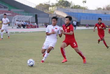 Để Lào ghi bàn, U19 Việt Nam mất ngôi đầu vào tay Thái Lan