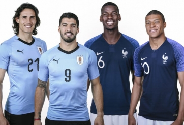 Nhận định Pháp vs Uruguay: Siêu sao đại chiến