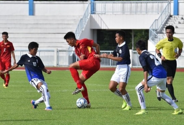 U16 Việt Nam nhọc nhằn đánh bại U16 Campuchia ở trận ra quân
