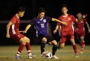 Hai đội tuyển Việt Nam cùng thua trên đất Nhật Bản