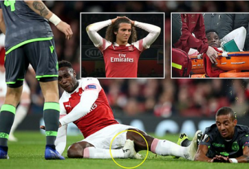 Welbeck chấn thương nặng, Arsenal chia điểm với Sporting