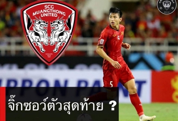 Lãnh đạo Muangthong Utd: 'Chúng tôi rất muốn chiêu mộ Văn Hậu'