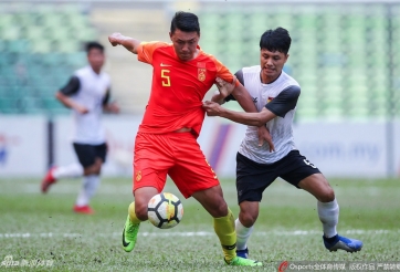 U23 Trung Quốc thắng áp đảo U23 Lào tại VL U23 Châu Á 2020