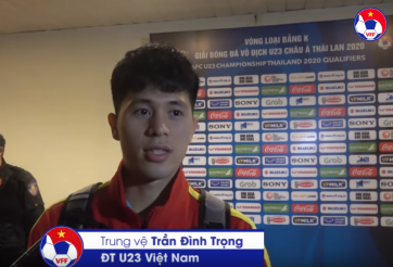 VIDEO: Đình Trọng nói gì về chiếc thẻ đỏ của Supachai Jaided?