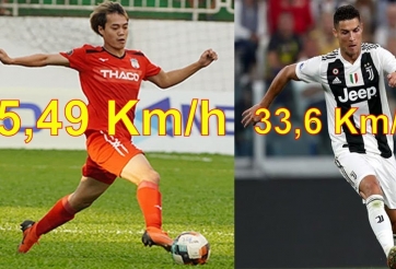 Pha bứt tốc ghi bàn 'đỉnh' hơn Ronaldo của Văn Toàn nhận giải thưởng