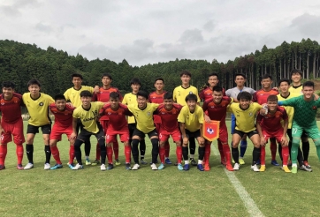 U18 Việt Nam gây sốc khi đánh bại đối thủ mạnh tại Nhật Bản