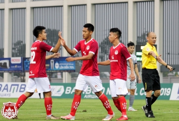 Phố Hiến FC hụt hơi so với Hà Tĩnh trong cuộc đua vô địch Hạng Nhất 2019