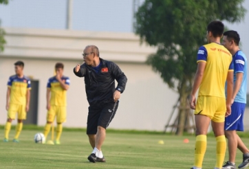 HLV Park Hang Seo nổi cáu với các cầu thủ U22 Việt Nam