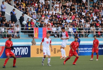 Tajikistan thắng nghẹt thở Mông Cổ tại Vòng loại WC 2022