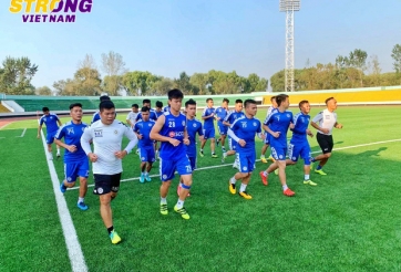 VIDEO: Hình ảnh hiếm có khó tìm của Hà Nội FC tại Triều Tiên