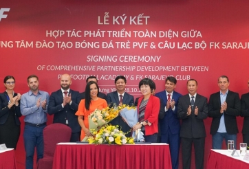 PVF hợp tác với FK Sarajevo, đưa cầu thủ Việt sang Châu Âu